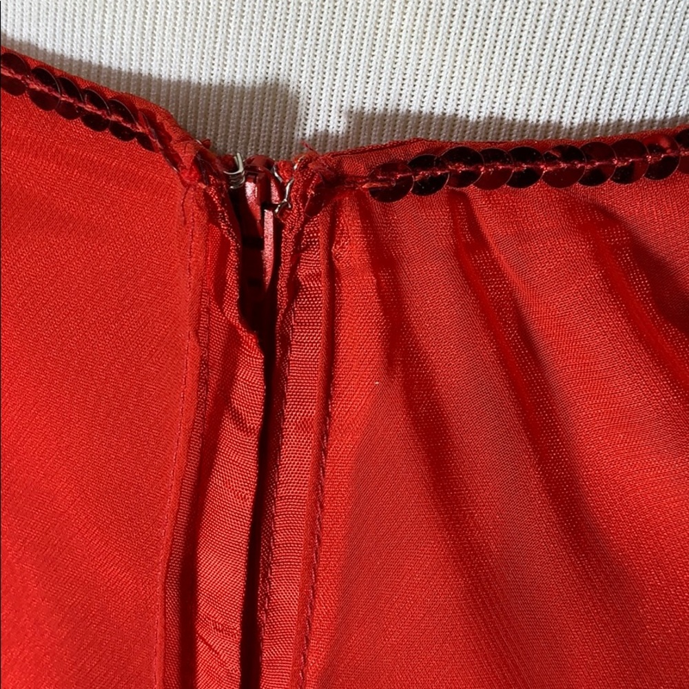 ✓ DV Designs formal long gown festival size 8 red - Picture 6 of 13